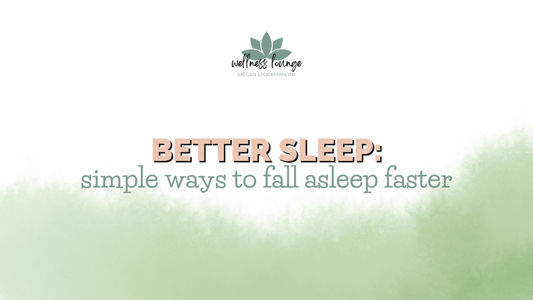 simple ways to fall asleep faster