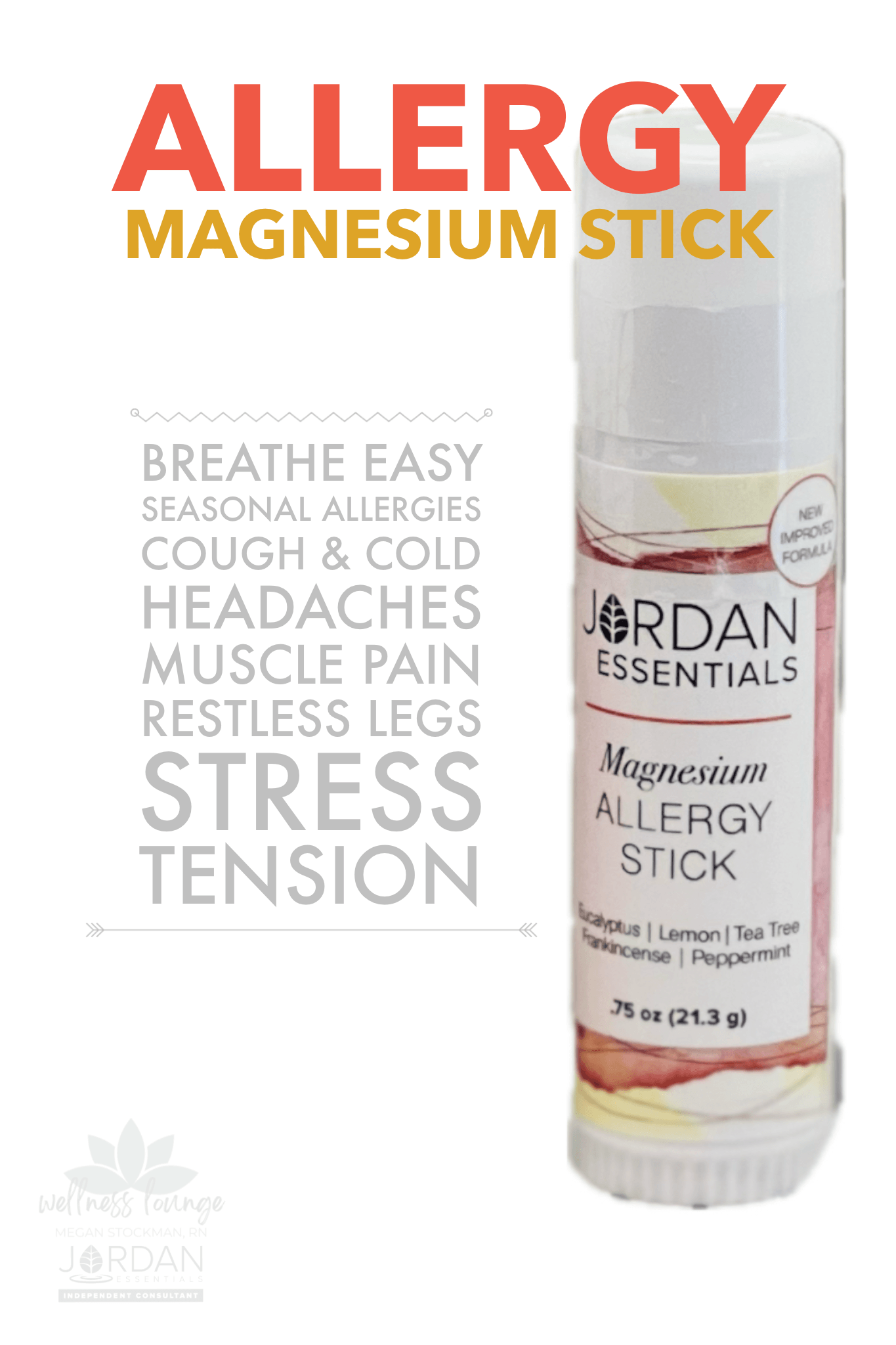 Everyday Wellness - Magnesium Sticks from Jordan Essentials - Wellness Lounge