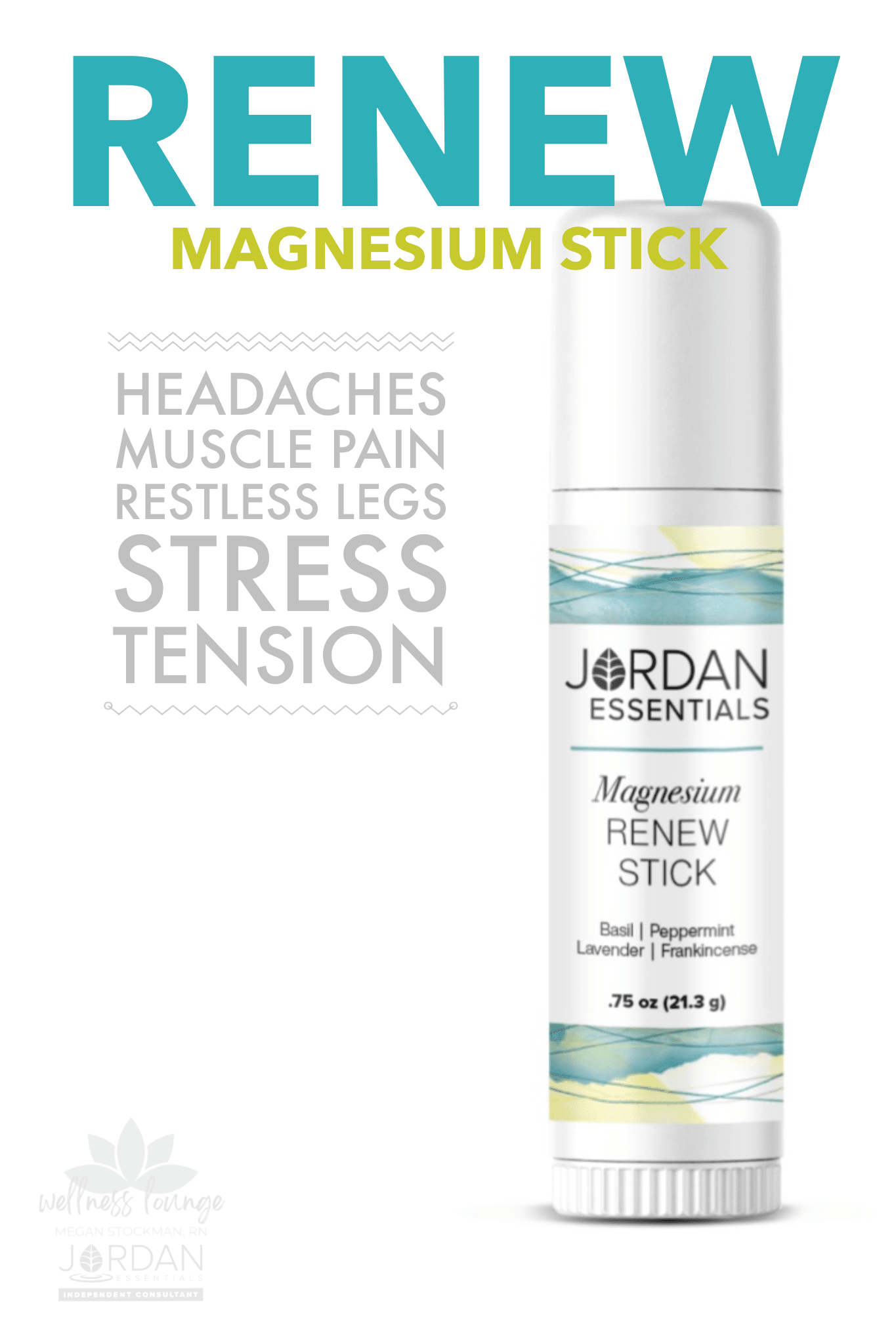 Everyday Wellness - Magnesium Sticks from Jordan Essentials - Wellness Lounge