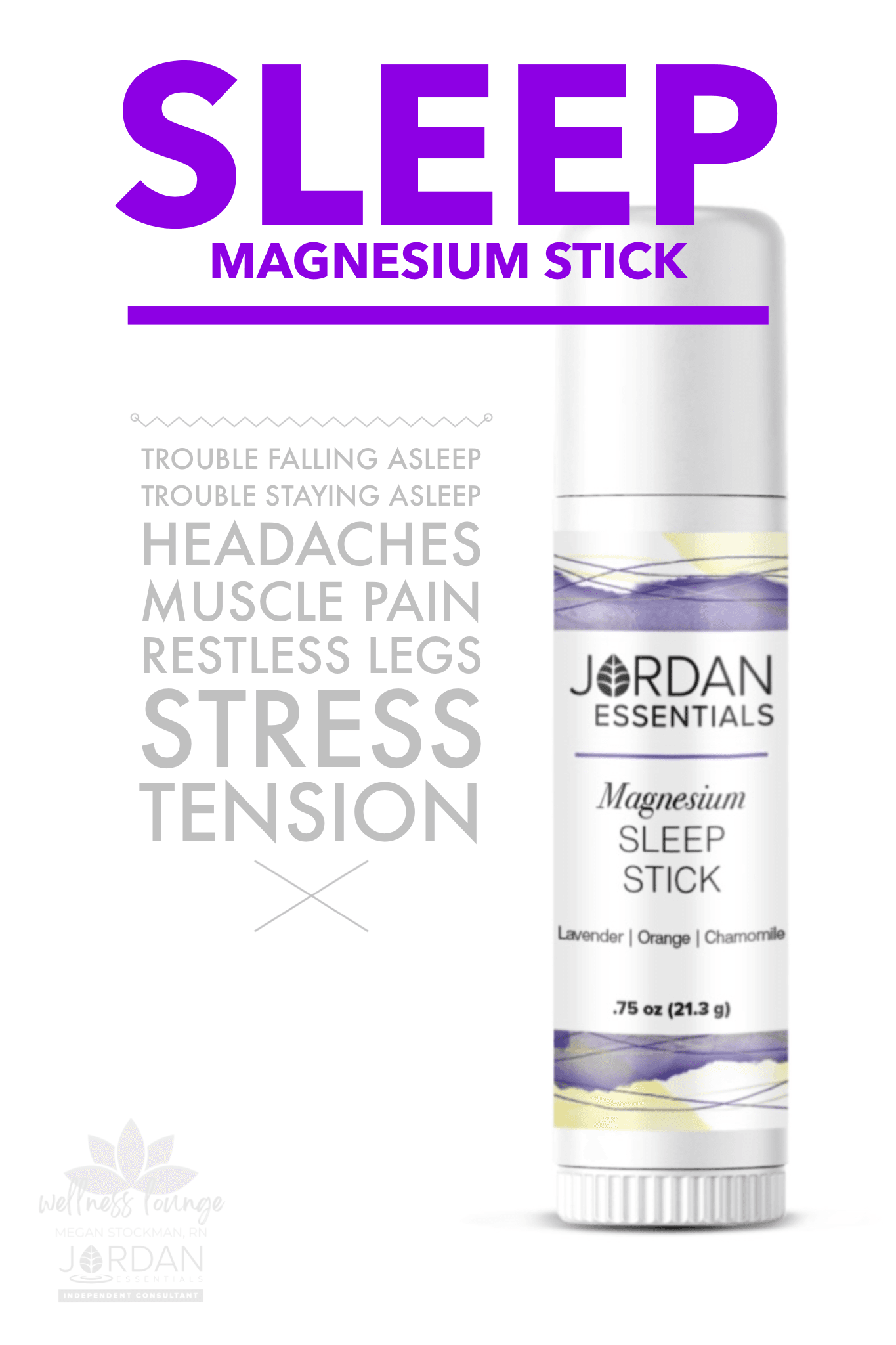 Everyday Wellness - Magnesium Sticks from Jordan Essentials - Wellness Lounge