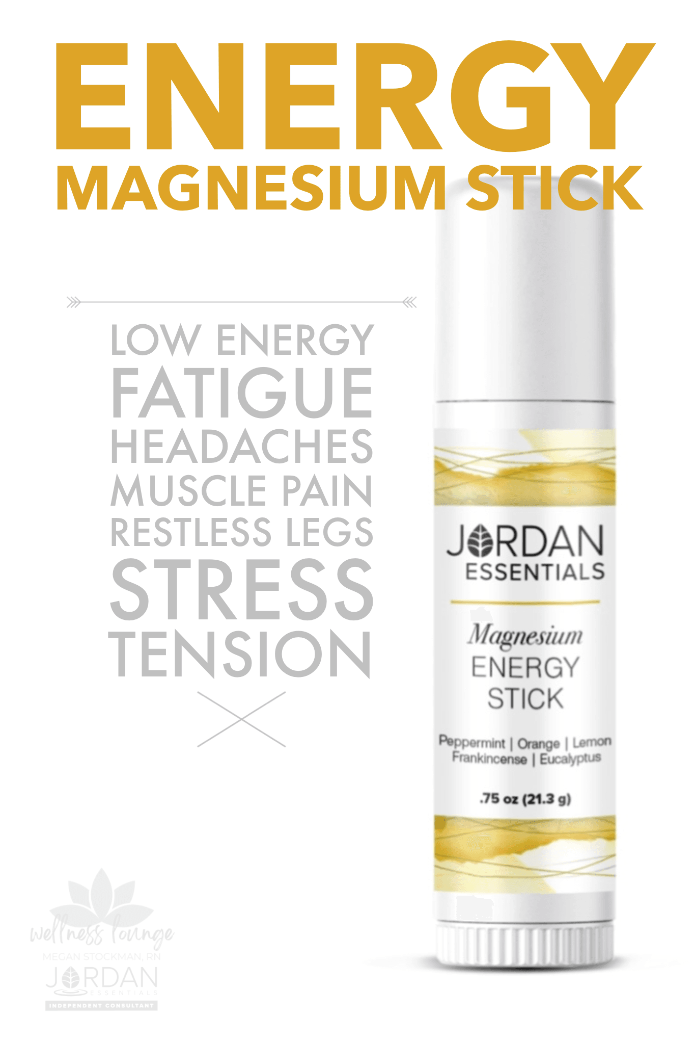 Everyday Wellness - Magnesium Sticks from Jordan Essentials - Wellness Lounge