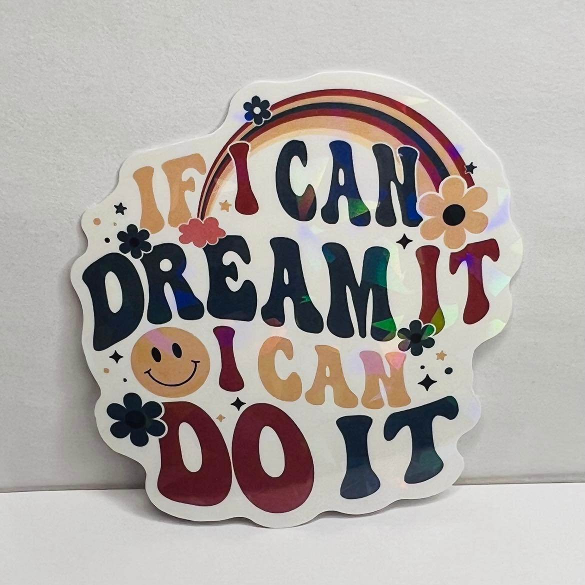 Inspirational Vinyl Stickers - Dream Big Collection - Wellness Lounge
