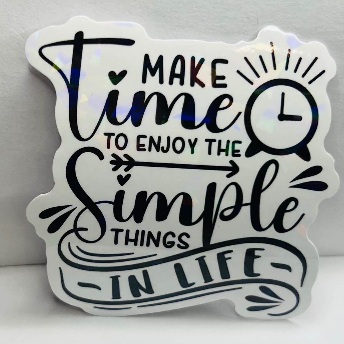 Inspirational Vinyl Stickers - A Life of Joy & Gratitude Collection - Wellness Lounge