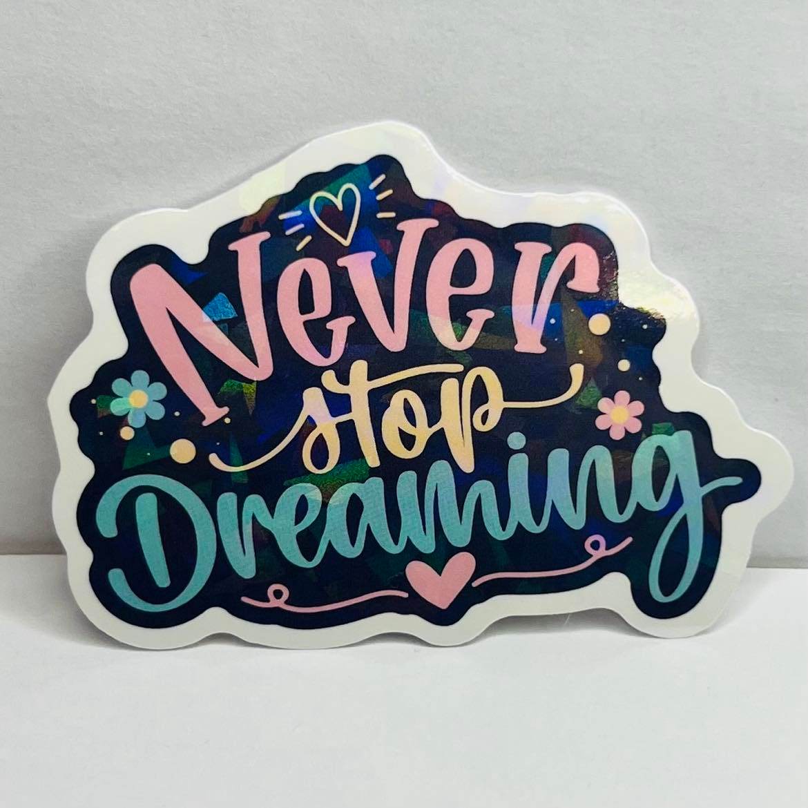 Inspirational Vinyl Stickers - Dream Big Collection - Wellness Lounge