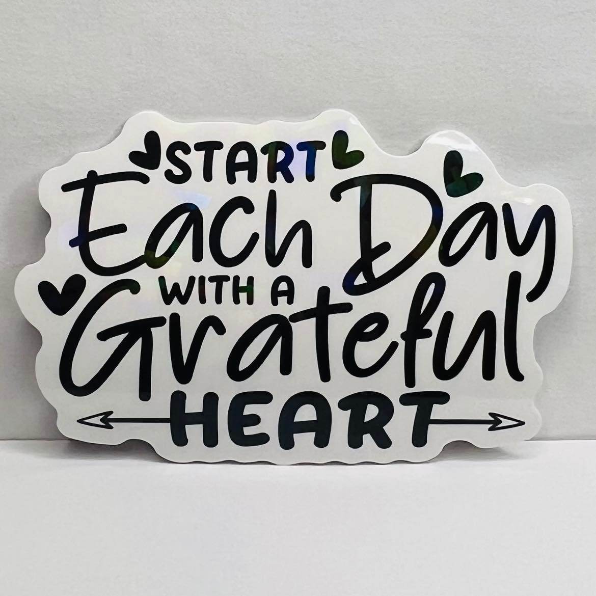 Inspirational Vinyl Stickers - A Life of Joy & Gratitude Collection - Wellness Lounge