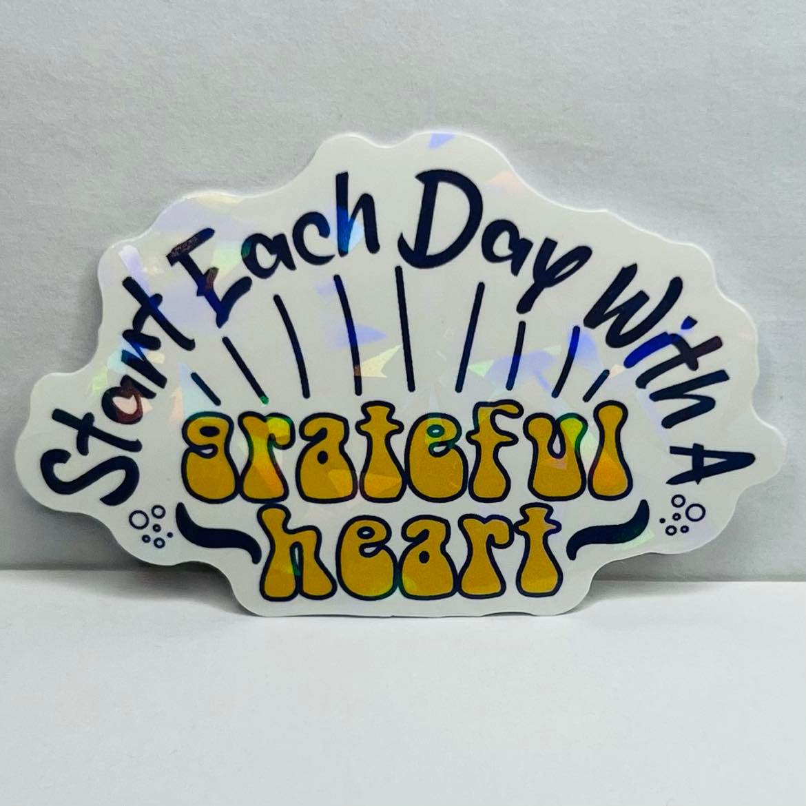 Inspirational Vinyl Stickers - A Life of Joy & Gratitude Collection - Wellness Lounge