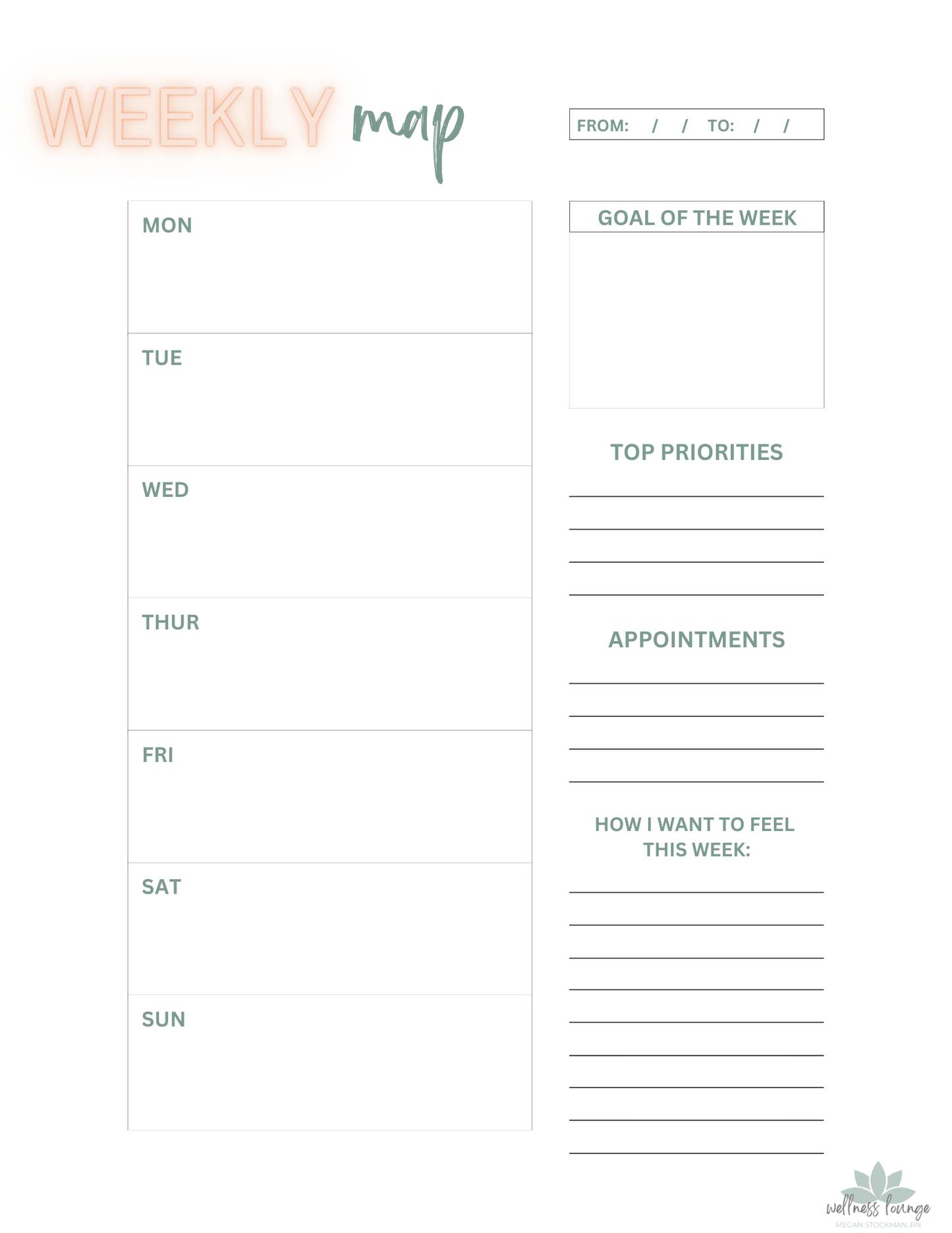 Calm & Cozy Weekly Wellness Reset Kit