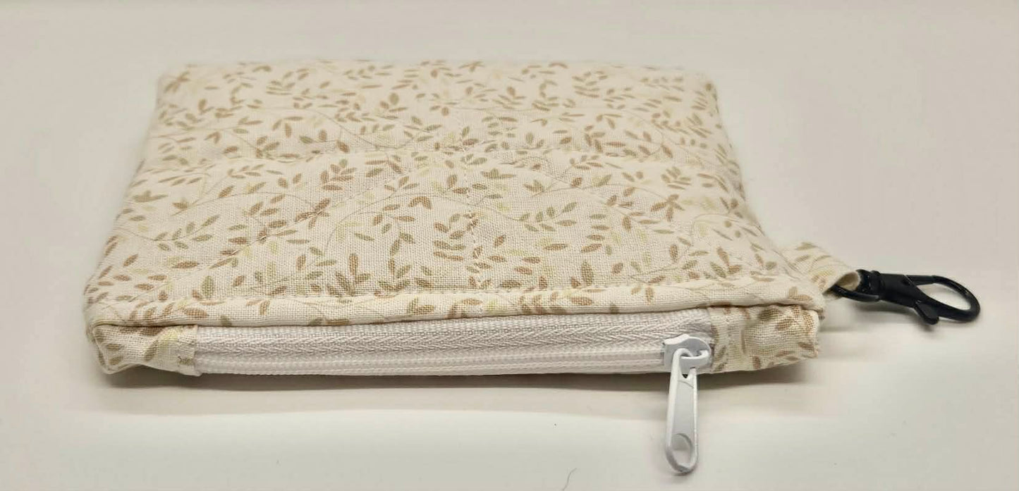 Wristlet Wallet ~ Linen Vines