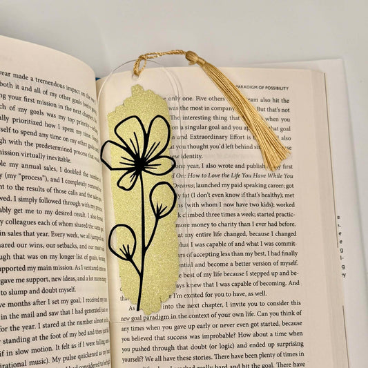 Acrylic Bookmark ~ Poppy