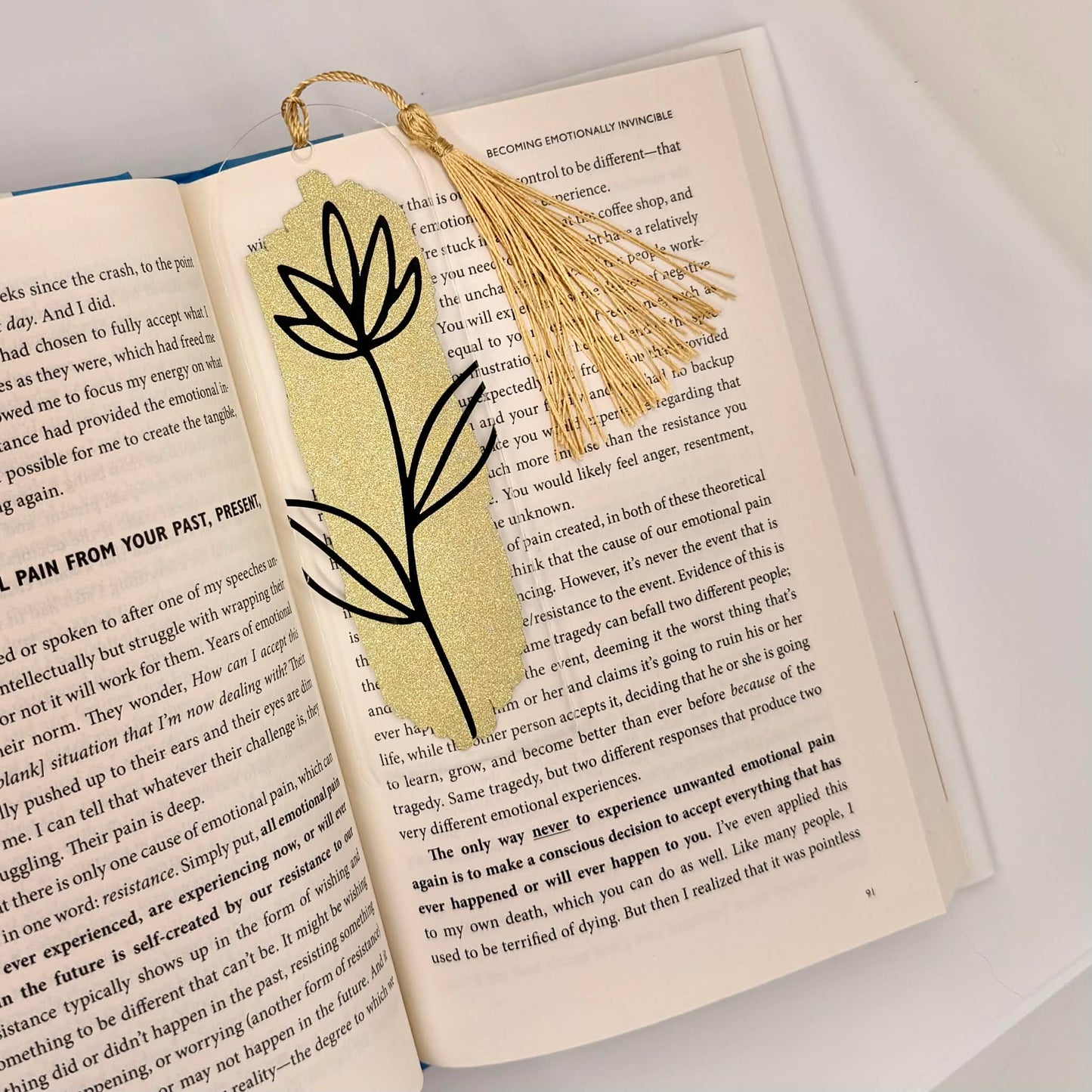Acrylic Bookmark ~ Waterlily