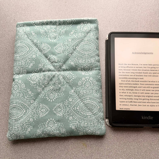 Kindle Sleeve ~ Sea Glass Teal