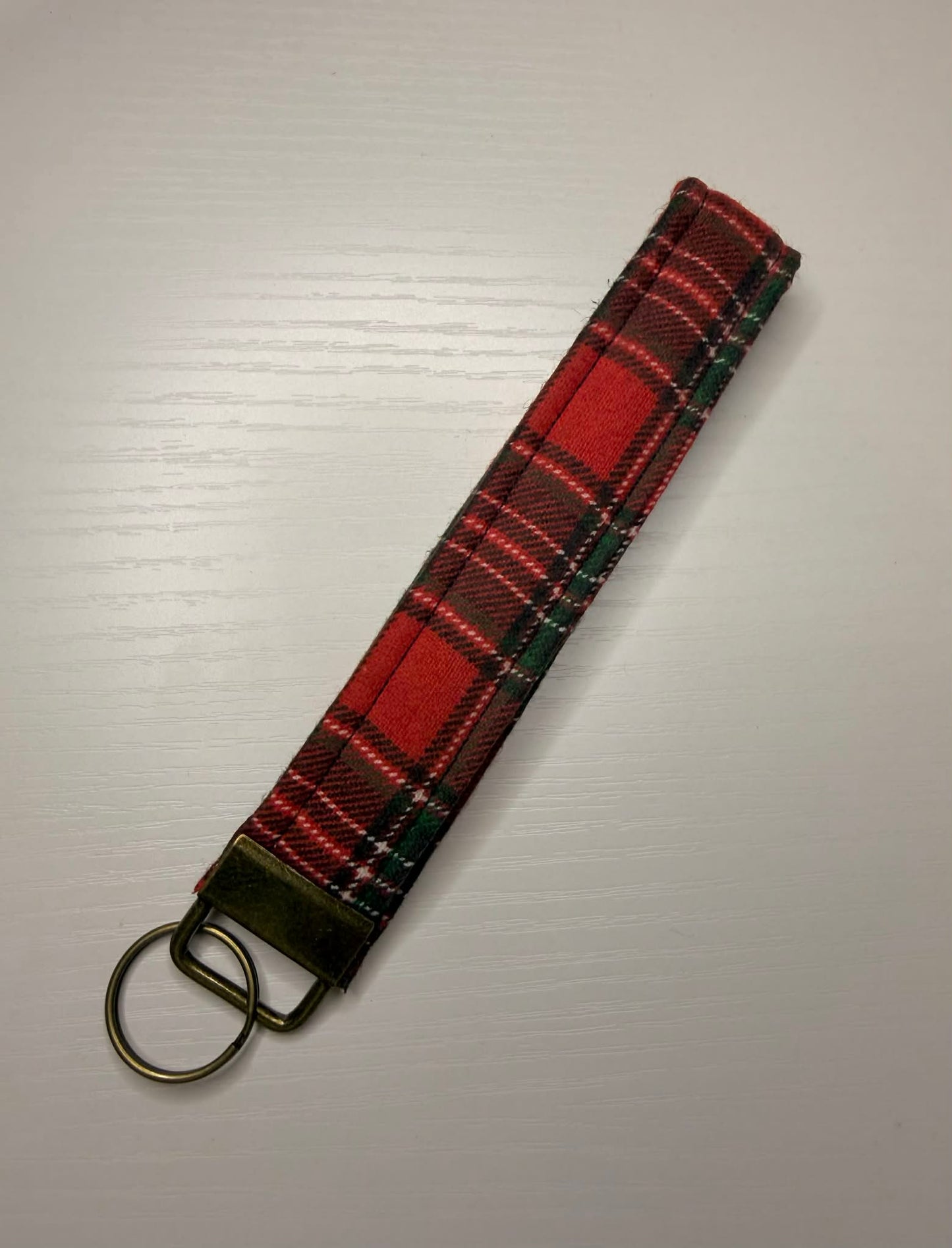 Quilted Fabric Keychain