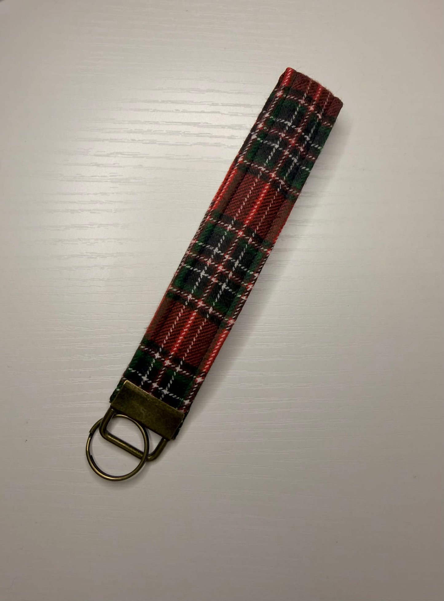 Quilted Fabric Keychain