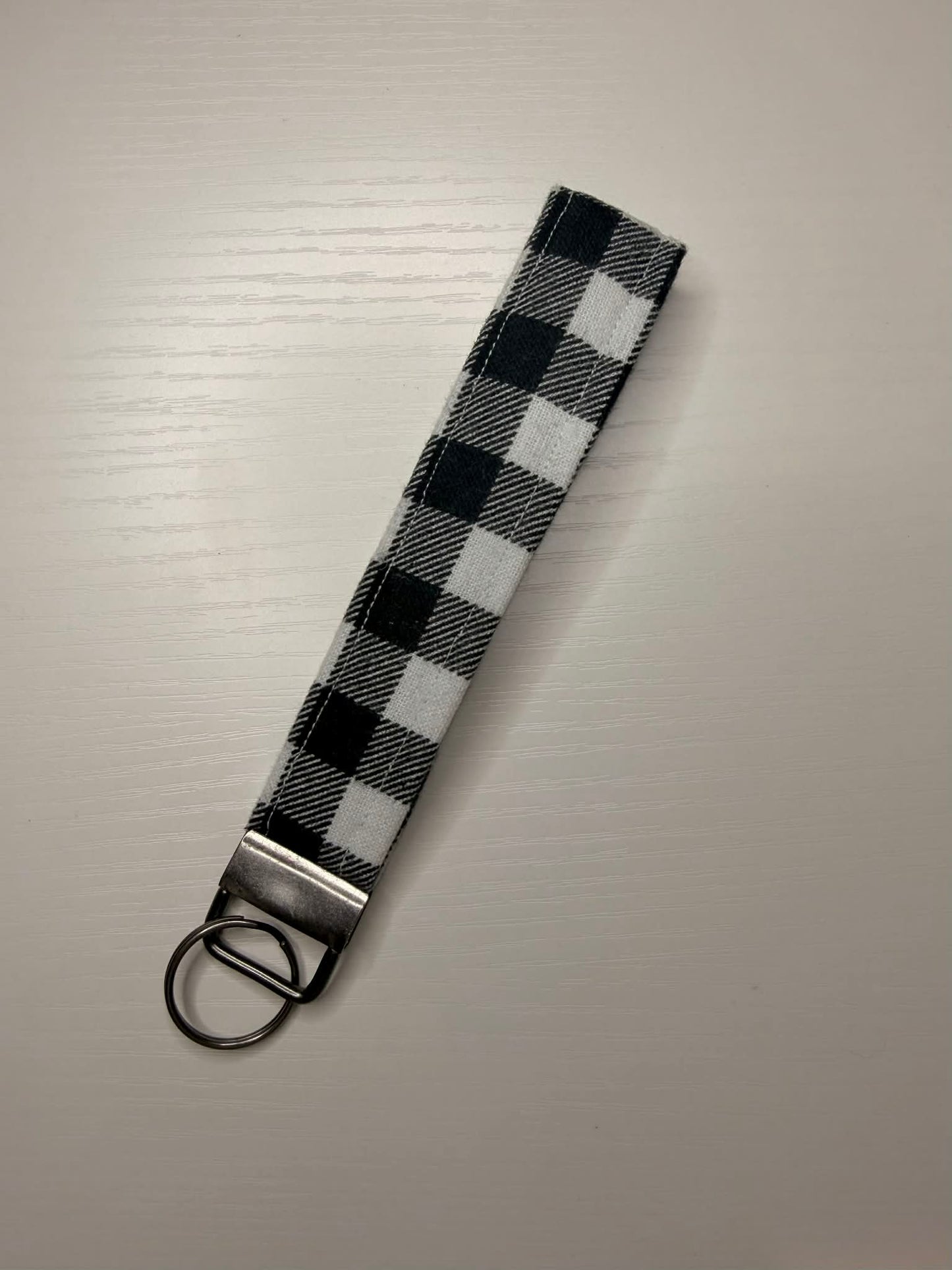 Quilted Fabric Keychain