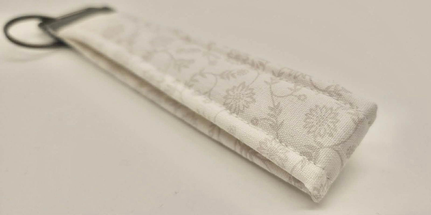 Wristlet Keychain ~ Quiet Floral