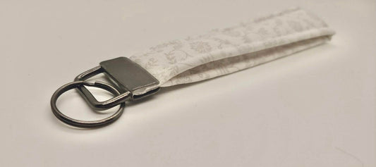 Wristlet Keychain ~ Quiet Floral