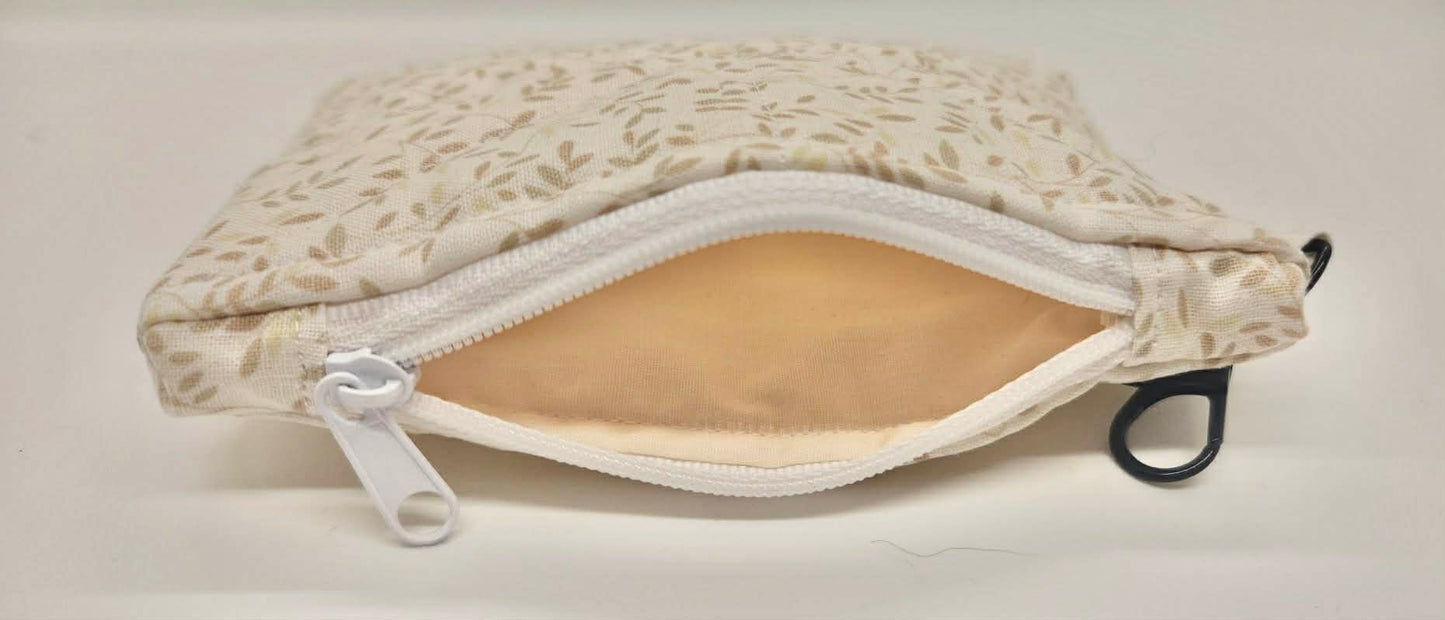 Wristlet Wallet ~ Linen Vines