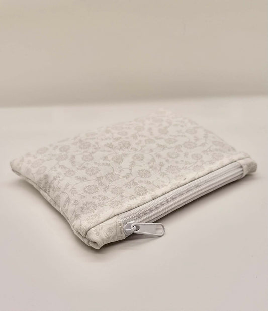 Zipper Pouch ~ Quiet Floral
