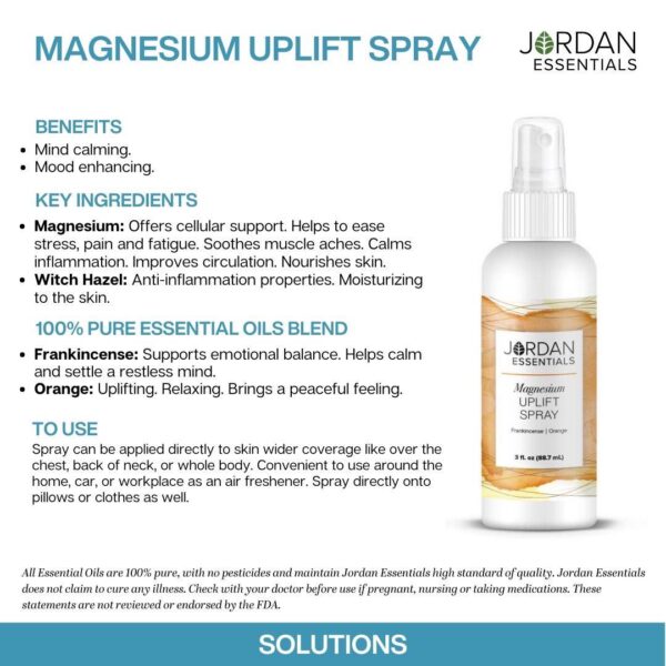 jordan essentials uplift essential oil spray