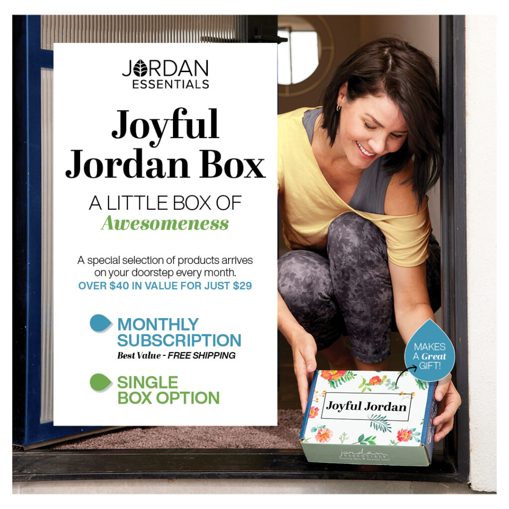 jordan essentials, joyful jordan box, wellness subscription box