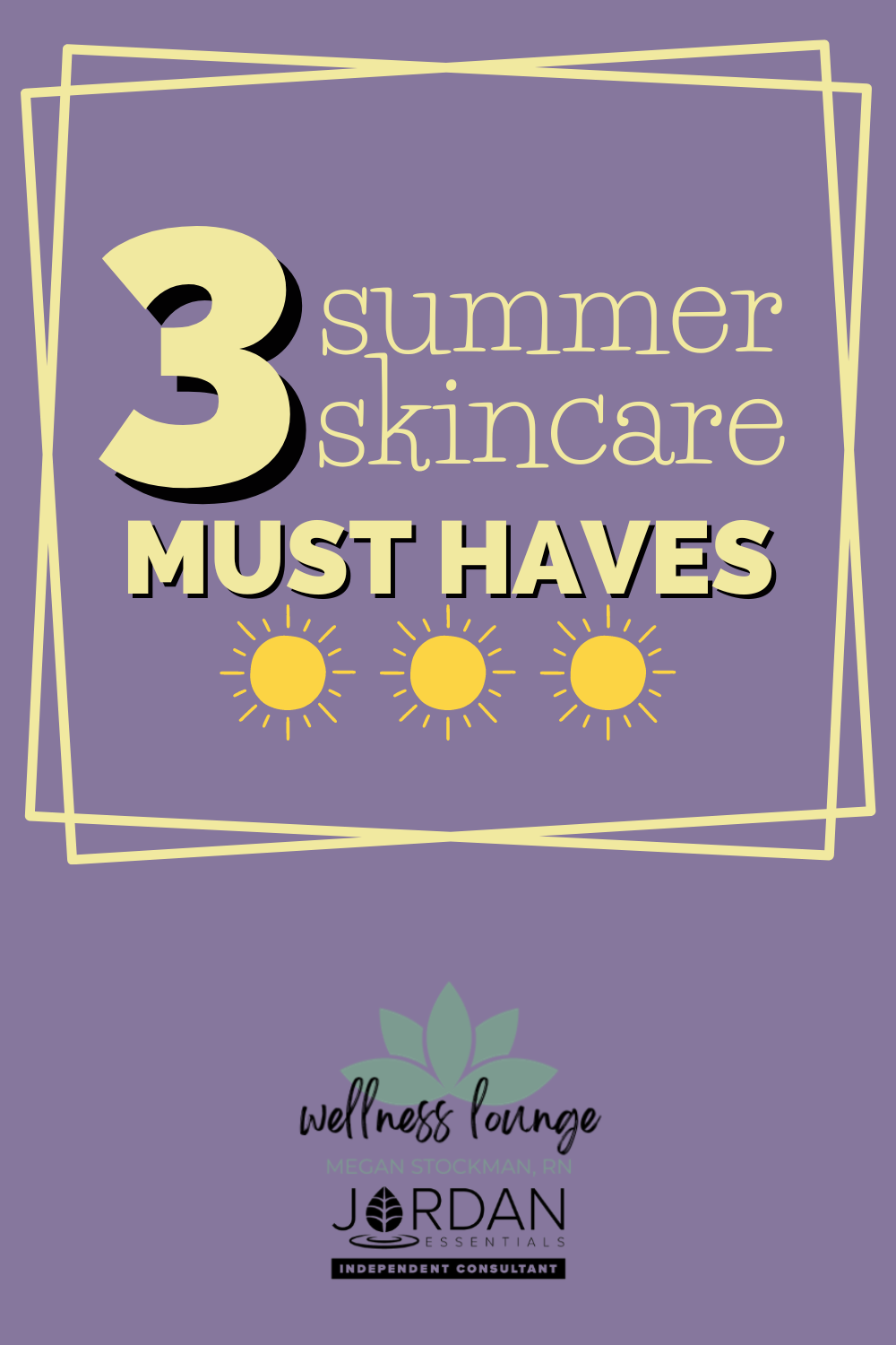 3 summer skincare must haves